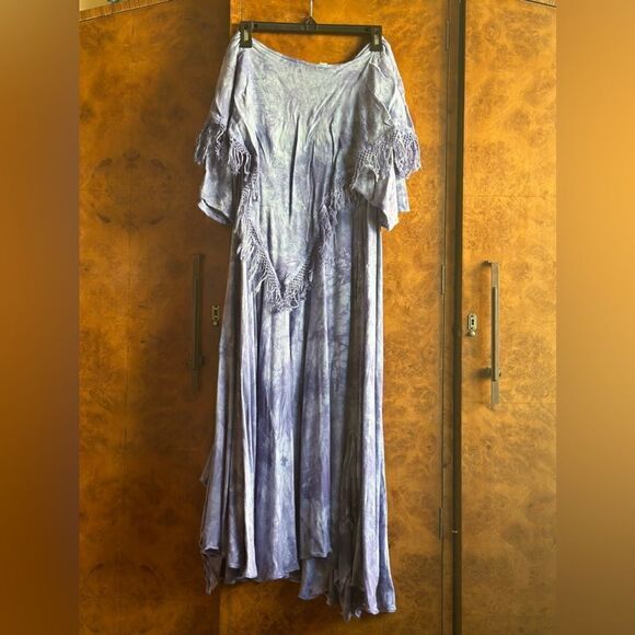 Vintage Moroccan hand made tie dye dress - Picture 1 of 12